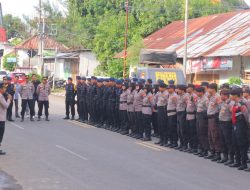 Rekapitulasi di KPU Bulukumba Dikawal Ratusan Aparat Gabungan