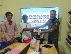 Penanganan Kerawanan Sosial, Pemdes Bira Distribusikan Bantuan Transportasi