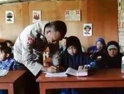 Polisi Ini Gunakan Gaji dan Gadikan Sertifikat Tanah Demi Bangun Sekolah, Diharap Jadi Motivasi bagi Polisi Bulukumba