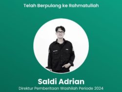 Saldi Adrian Jurnalis Washilah UIN Alauddin Tewas Terlindas Truk