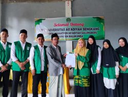 Pondok Pesantren As’adiyah Galung Beru Terima Mahasiswa KKN UNISAD