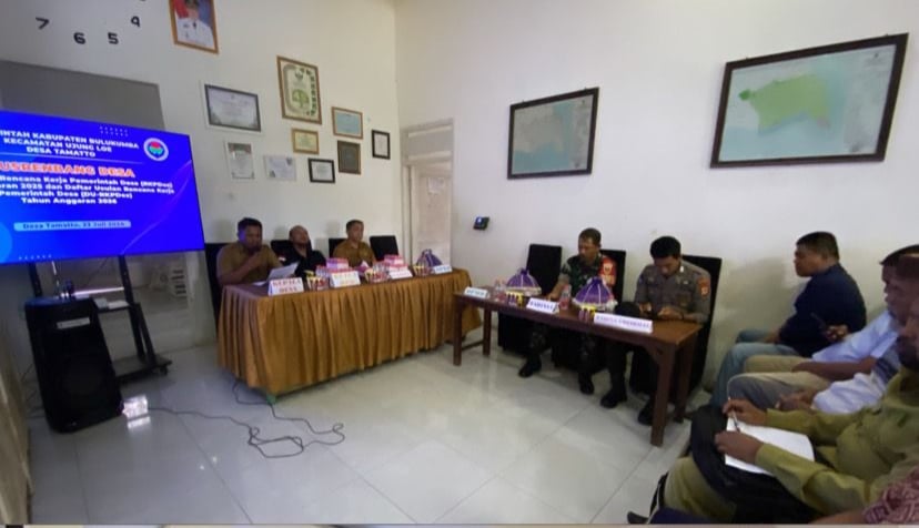 Pemerintah Sesa Tamatto, Kecamatan Ujungloe, mengusulkan rehabilitasi ruang kelas di SD 269 Tamappalalo sebagai program prioritas di tahun 2024.