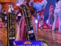 Zalina Adzkiah Putri Anak Didik War Modeling School Sabet Dua Penghargaan di Ajang Nasional