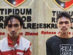 Polres Gowa Ringkus 2 Residivis Pencurian Kabel PLN Lintas Daerah