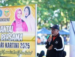 Wabup dan Ketua Koni  Hadiri Jalan Santai dan Senam Bersama PERWOSI Bantaeng
