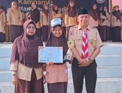 Meisya Al Zahra, Siswi SMPN 1 Bulukumba Juara 1 Lomba Lagu Religi RCC 2025